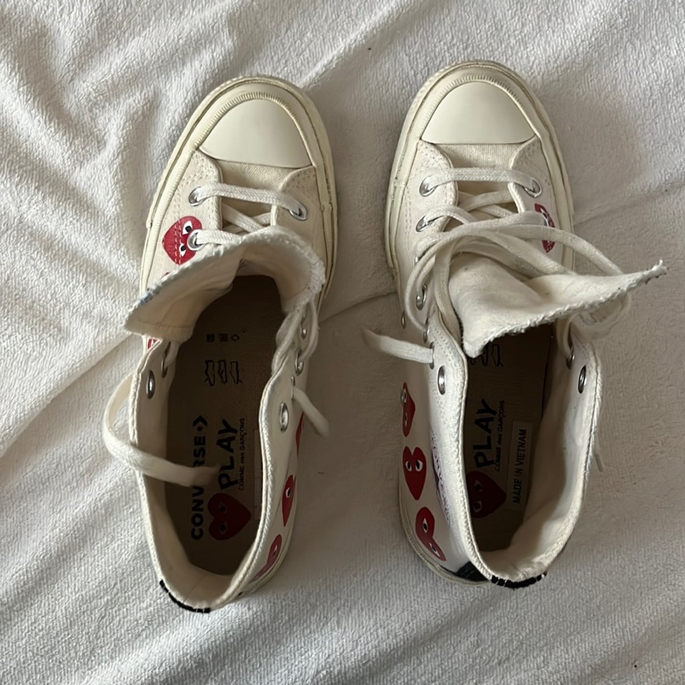 Converse Comme Des Garçons- EUC